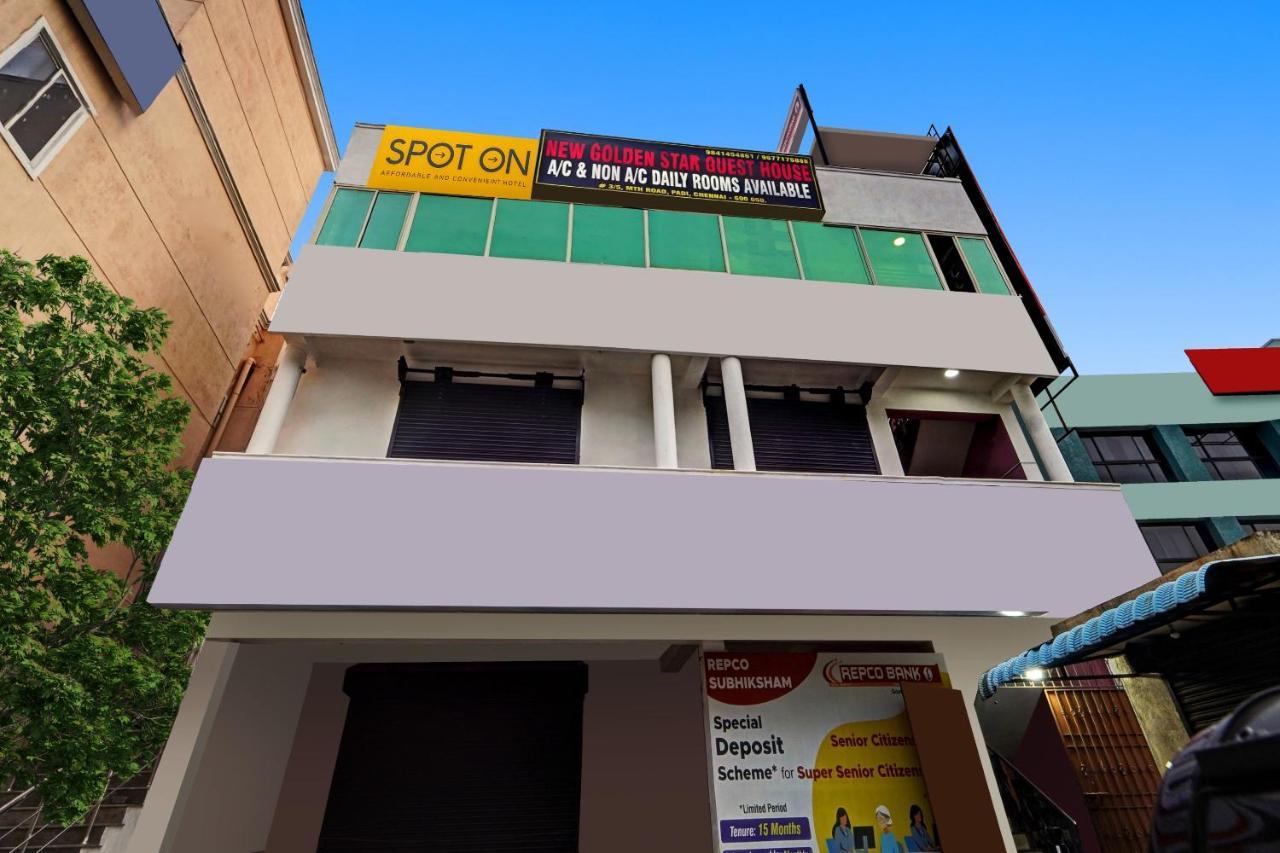 Spot On New Golden Star Guest House Near Thirumangalam Metro Station Chennai Exterior photo